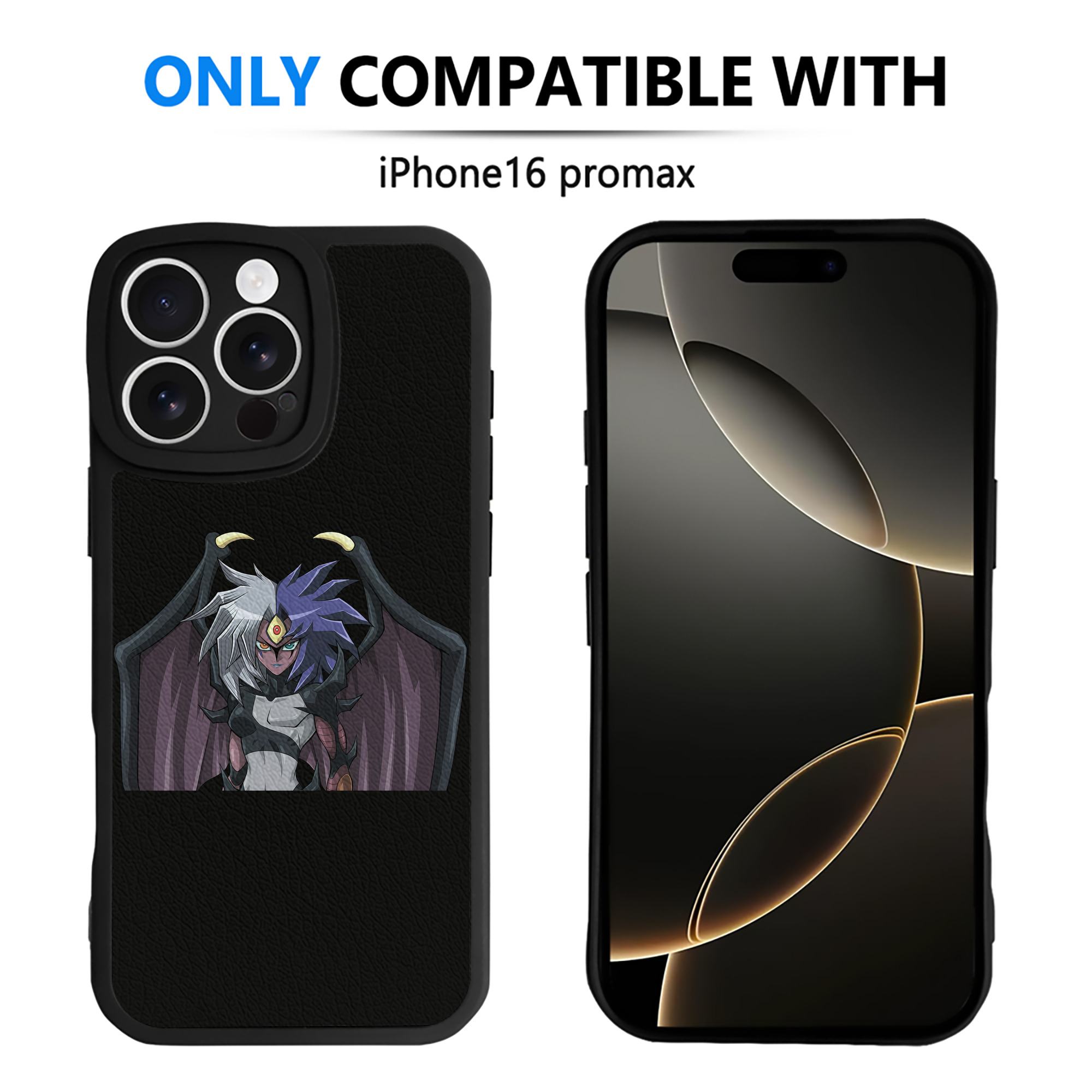 （画像用） 遊☆戯☆王 Yu-Gi-Oh! 【iPhone 16シリーズ対応】シリコンスマホケース（レザー調） 材質：シリコン